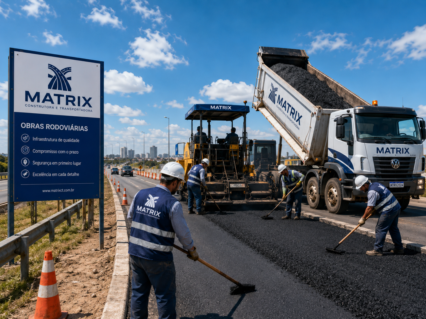 Obras rodoviárias